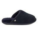 Mens Donmar Sheepskin Slipper Midnight Extra Image 1 Preview